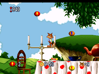 Bubsy in Fractured Furry Tales afbeelding